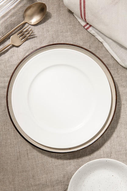 Fondo de mesa de cena estética