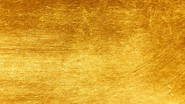 Fondo de metal dorado cepillado Foto Premium 