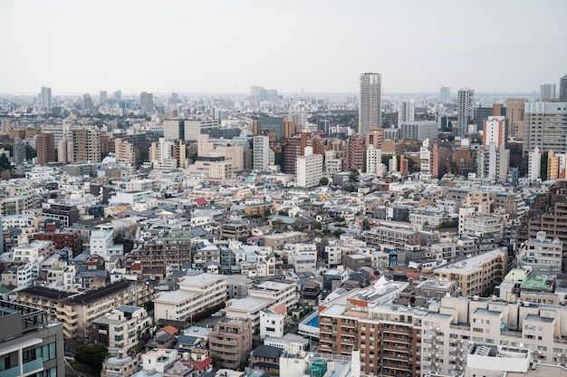 Fondo moderno de la calle tokio