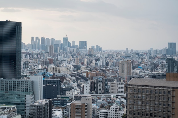 Fondo moderno de la calle tokio