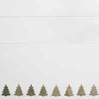 Foto gratuita fondo de navidad con árboles