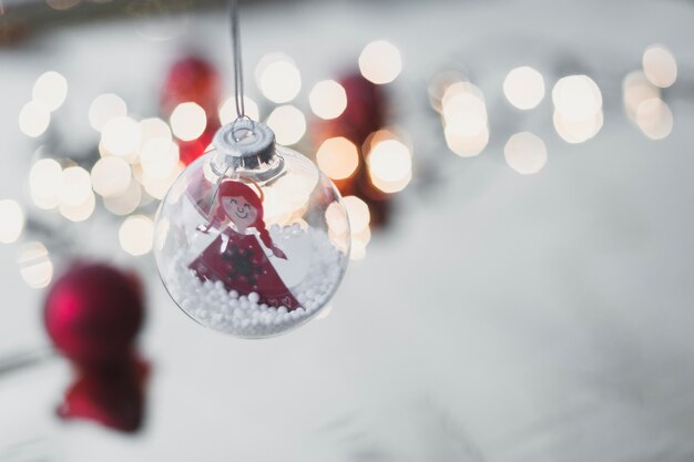 Fondo de navidad bokeh