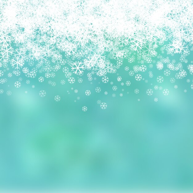 Fondo de Navidad con diseño de copo de nieve