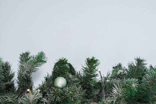 Foto gratuita fondo de navidad con espacio arriba