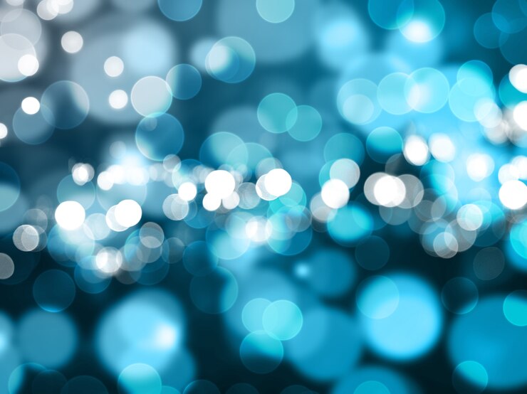 Foto gratuito fondo de navidad de luces bokeh borrosas
