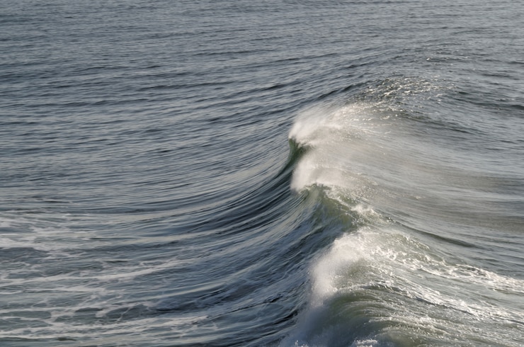 Foto gratuito fondo de olas del mar