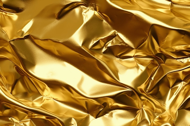 Fondo de oro en 3D abstracto
