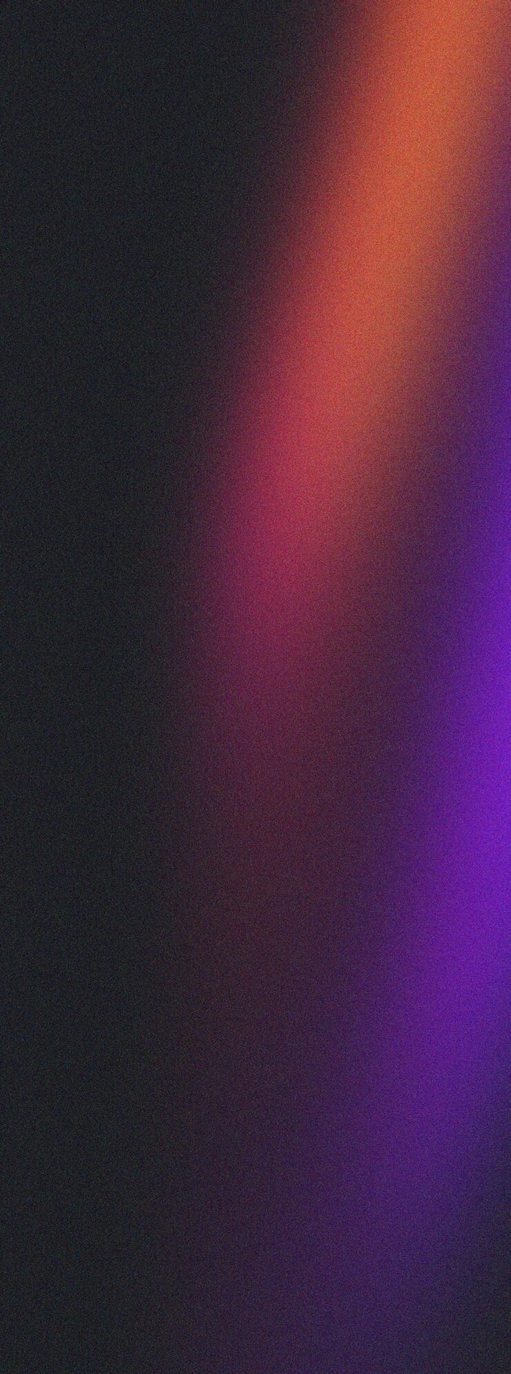 Fondo oscuro abstracto con colores de gradiente vibrante borroso naranja rosa púrpura y tonos negros
