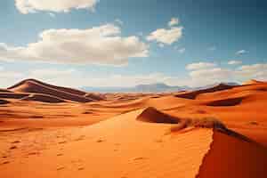 Foto gratuita fondo de pantalla de paisaje de dunas del desierto