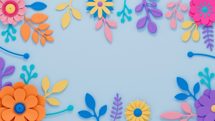Foto gratuito fondo de pantalla de primavera floral colorido
