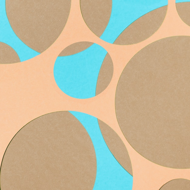 Foto gratuita fondo de papel de diseño abstracto azul y marrón