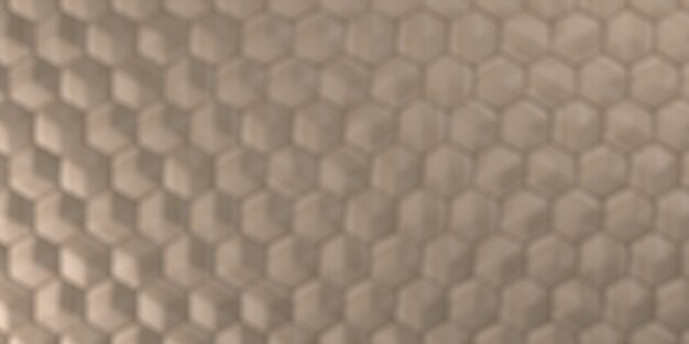 Fondo de papel pintado hexagonal abstracto geométrico 3D