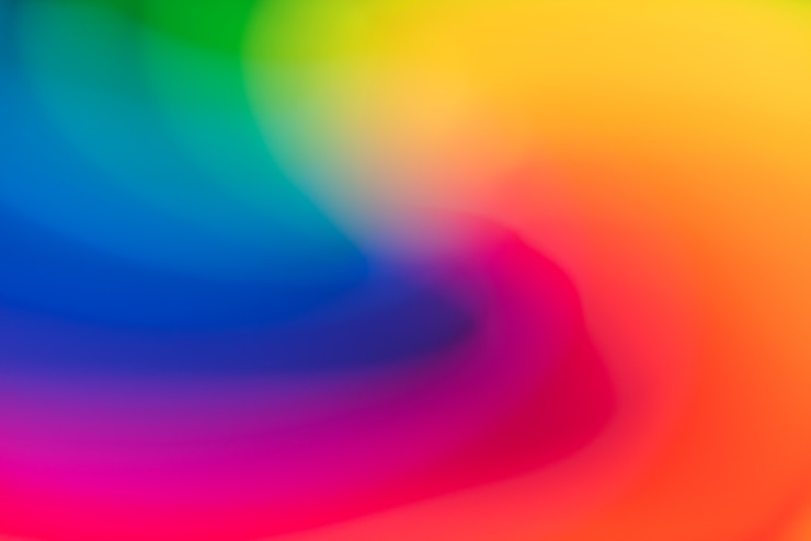Foto gratuito fondo de papel tapiz de colores vívidos y borrosos