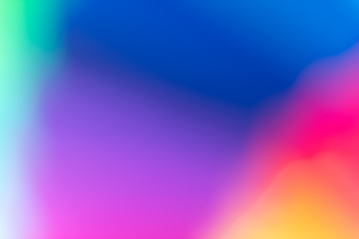 Foto gratuito fondo de papel tapiz de colores vívidos y borrosos