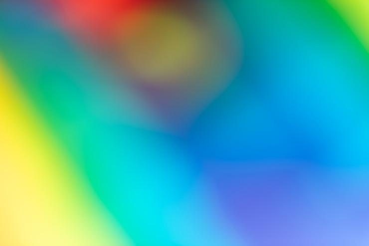 Foto gratuito fondo de papel tapiz de colores vívidos y borrosos