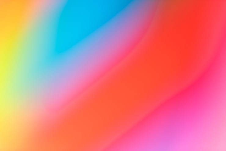 Foto gratuito fondo de papel tapiz de colores vívidos y borrosos