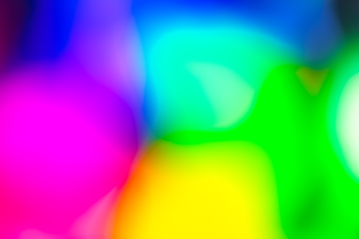 Foto gratuito fondo de papel tapiz de colores vívidos y borrosos