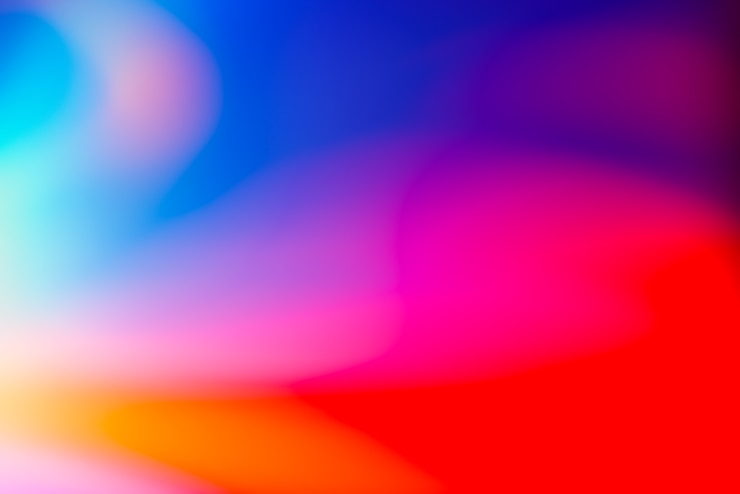 Foto gratuito fondo de papel tapiz de colores vívidos y borrosos