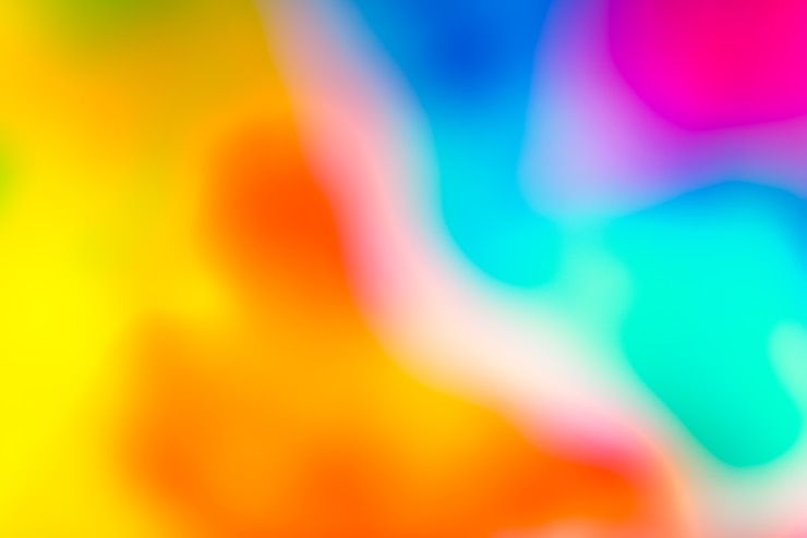 Foto gratuito fondo de papel tapiz de colores vívidos y borrosos