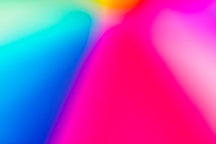 Foto gratuito fondo de papel tapiz de colores vívidos y borrosos
