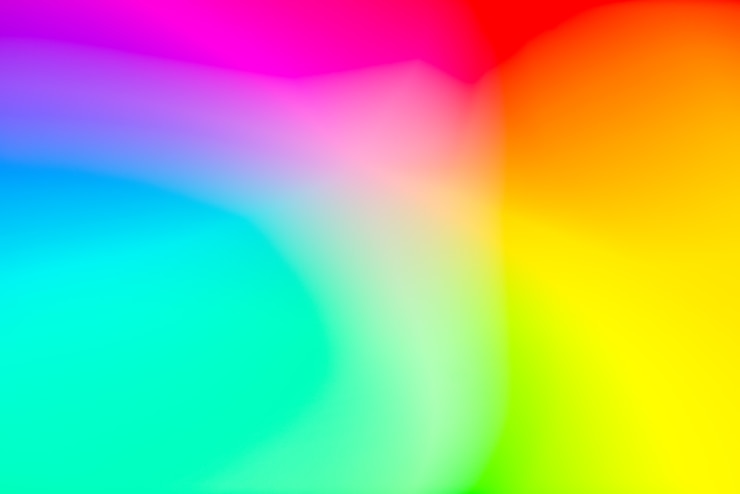 Foto gratuito fondo de papel tapiz de colores vívidos y borrosos