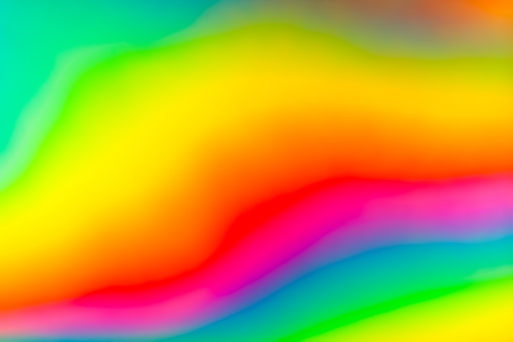 Foto gratuito fondo de papel tapiz de colores vívidos y borrosos