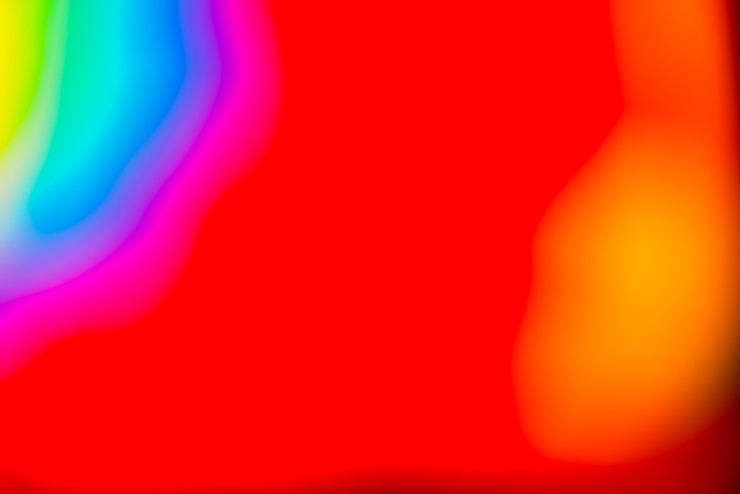Foto gratuito fondo de papel tapiz de colores vívidos y borrosos