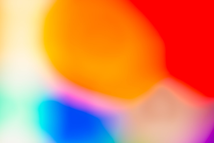 Foto gratuito fondo de papel tapiz de colores vívidos y borrosos