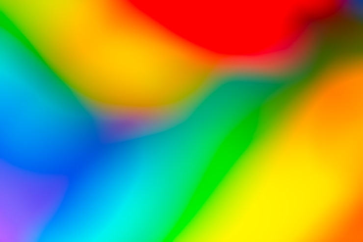 Foto gratuito fondo de papel tapiz de colores vívidos y borrosos