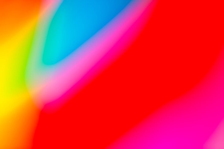 Foto gratuito fondo de papel tapiz de colores vívidos y borrosos