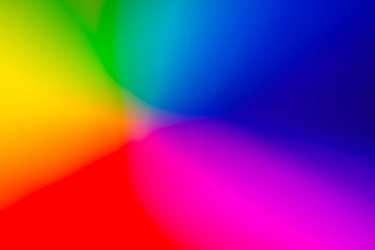 Foto gratuito fondo de papel tapiz de colores vívidos y borrosos