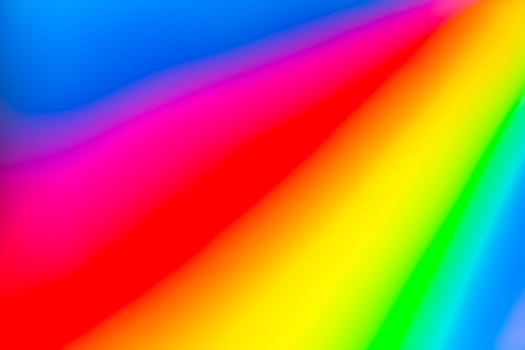 Foto gratuito fondo de papel tapiz de colores vívidos y borrosos