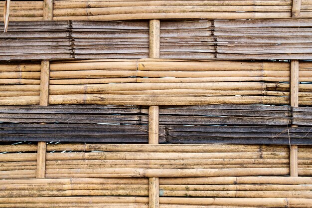 Fondo de pared de bambú