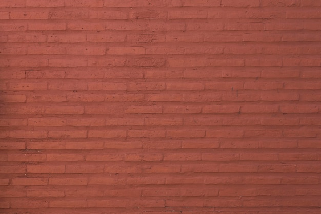 Fondo de pared de ladrillo rojo