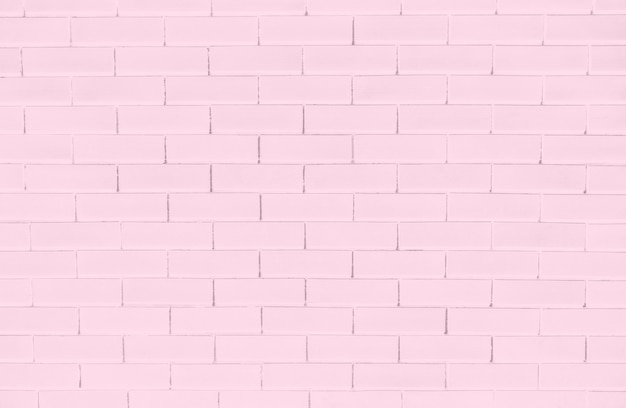 Fondo de pared de ladrillo rosa con textura