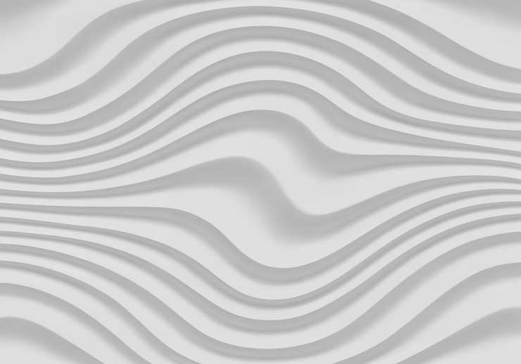Foto gratuito fondo de patrón abstracto ondulado blanco