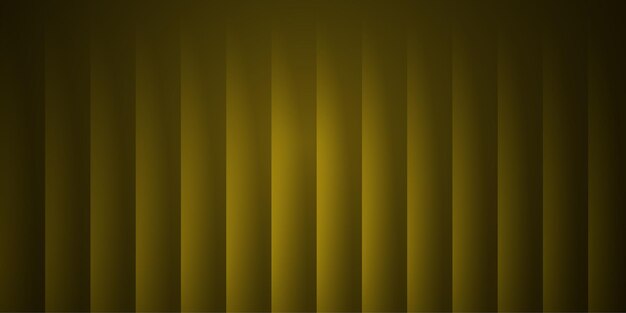 Fondo de patrón de cortina de color amarillo Bandera abstracta Diseño multipropósito