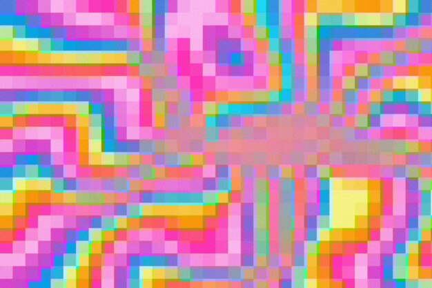 Fondo de píxeles abstractos y coloridos