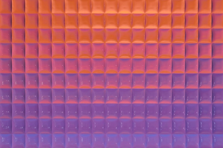 Foto gratuito fondo de producto estético con vidrio estampado.