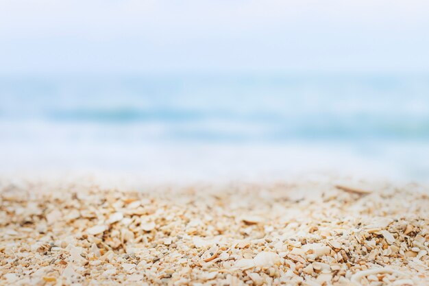 Fondo de productos de playa.