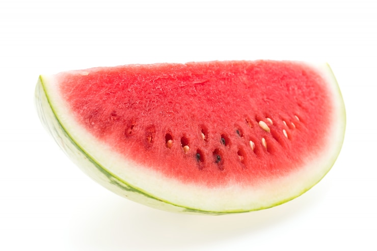 Foto gratuito fondo raw rebanada rojo verano