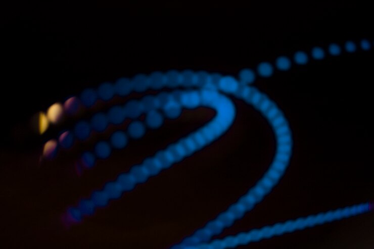 Foto gratuito fondo de rayas de luz de neón