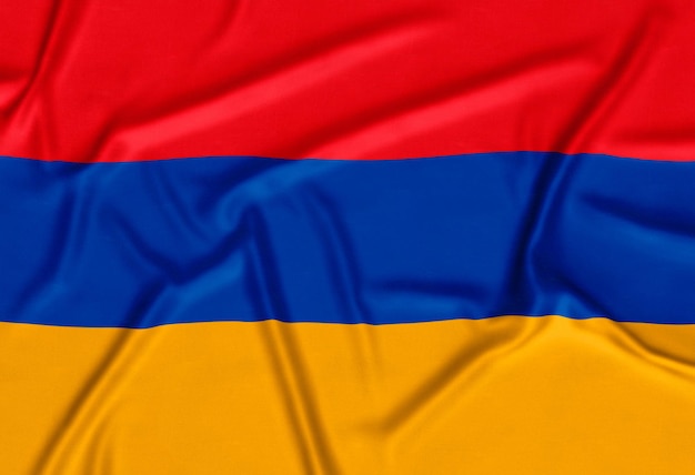 Foto gratuita fondo realista de la bandera de armenia