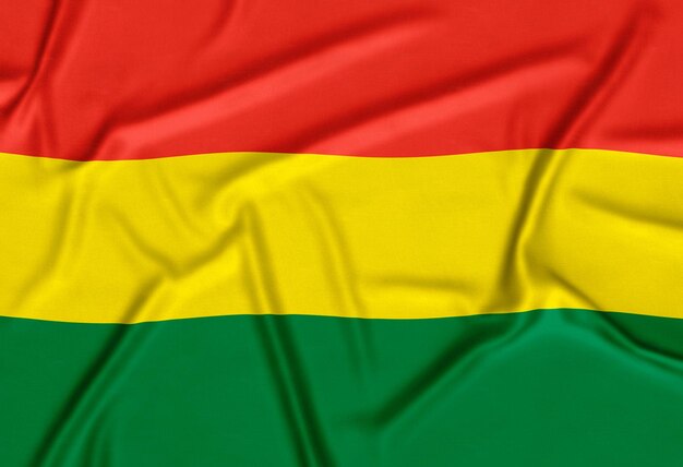 Fondo realista de la bandera de Bolivia