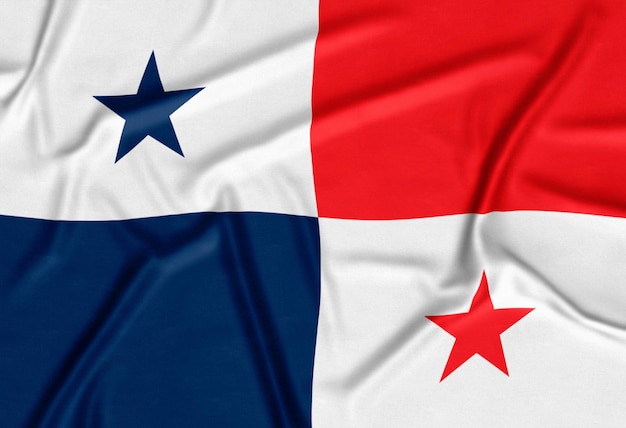 Foto gratuita fondo realista de la bandera de panamá