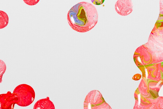 Fondo de remolino de mármol rosa textura fluida femenina hecha a mano arte experimental