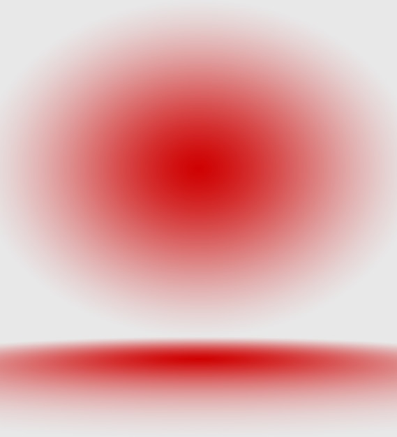 Fondo rojo abstracto Diseño de diseño de San Valentín de Navidad, estudio, sala, plantilla web, Informe comercial con color degradado de círculo suave.