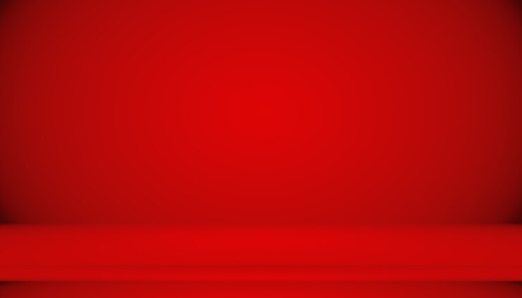 Foto gratuito fondo rojo abstracto diseño de diseño de san valentín de navidad, estudio, sala, plantilla web, informe comercial con color degradado de círculo suave.