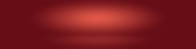 Foto gratuita fondo rojo suave de lujo abstracto diseño de diseño de san valentín de navidad plantilla web de estudio informe comercial con color degradado de círculo suave