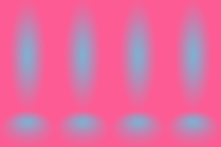 Foto gratuito fondo rosado abstracto diseño de diseño de san valentín de navidad, estudio, sala, plantilla web, informe comercial con color degradado de círculo suave.